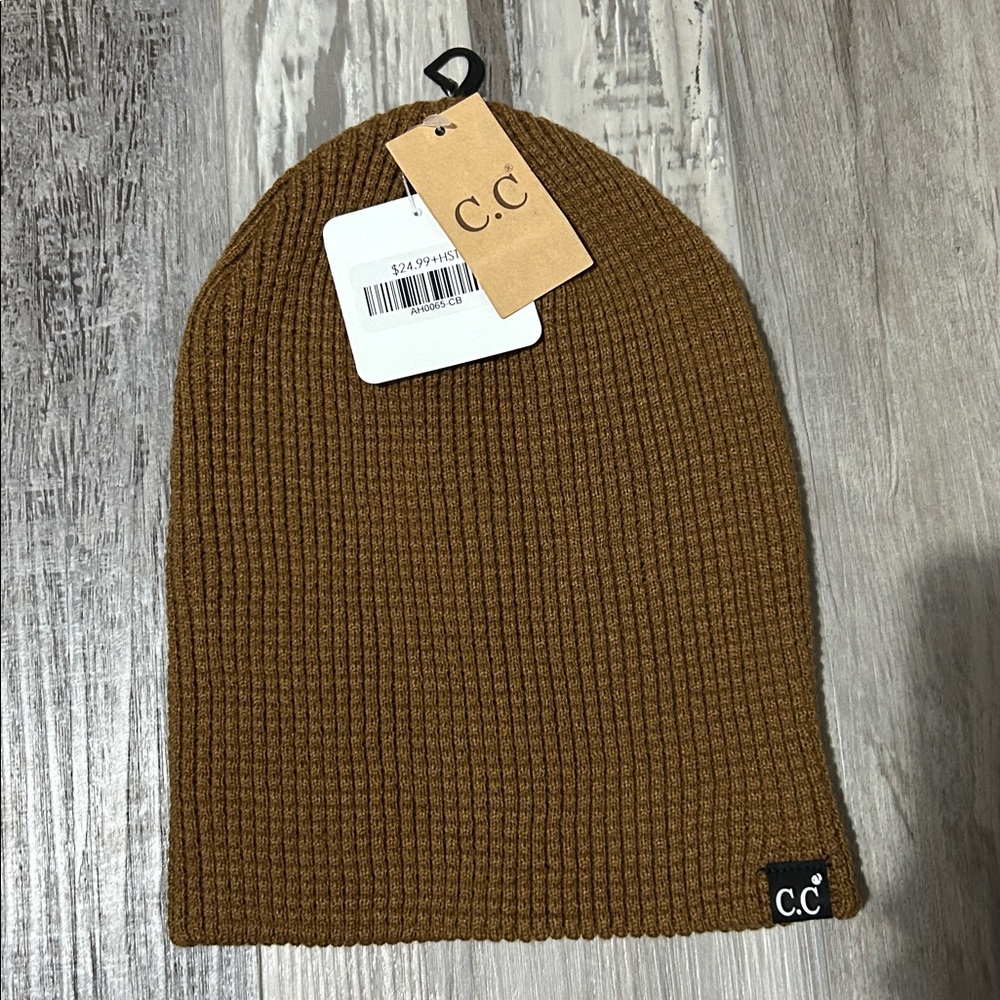 C.C Slouchy Waffle Knit Beanie